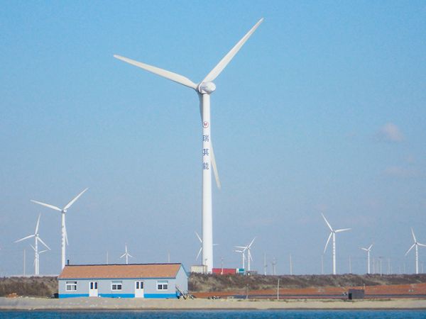 Dezhou wind power plant project